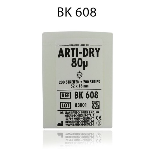 [BK608] Arti-Dry 80M,  Box with strips, 200 STRIPS
