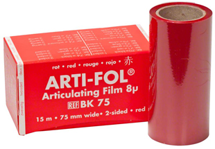 [BK75] Arti-Fol Film Ultra Thin 8M, 2-sided 15m/ Red